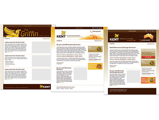 Gallup Kent Removals digital marketing results include strong performing electronic direct mail (eDM) marketing campaigns