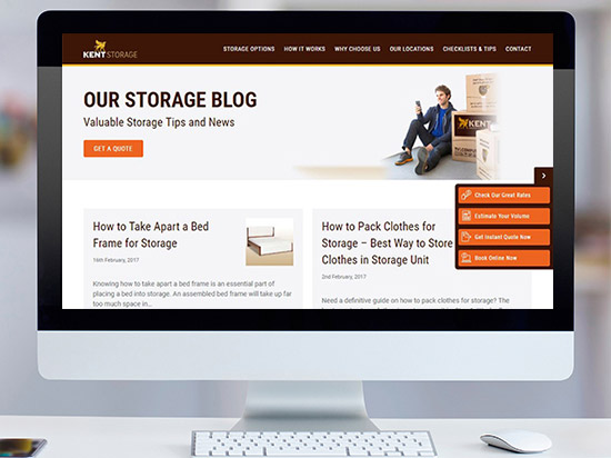 Gallup Kent Storage case study produced effective digital and traditional content marketing campaigns